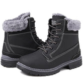 ziitop Winterstiefel Damen Gefüttert Winterschuhe Wasserdicht Schneestiefel Warme Winter Boots Kurzschaft Stiefeletten Bequem Alltag Freizeit Boots