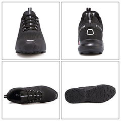Trail Running Shoes Men Waterproof Non-Slip Outdoor Trekking Sports Hiking Shoes for Men Sneakers All-Terrain Cross Training Shoes Walking Shoes